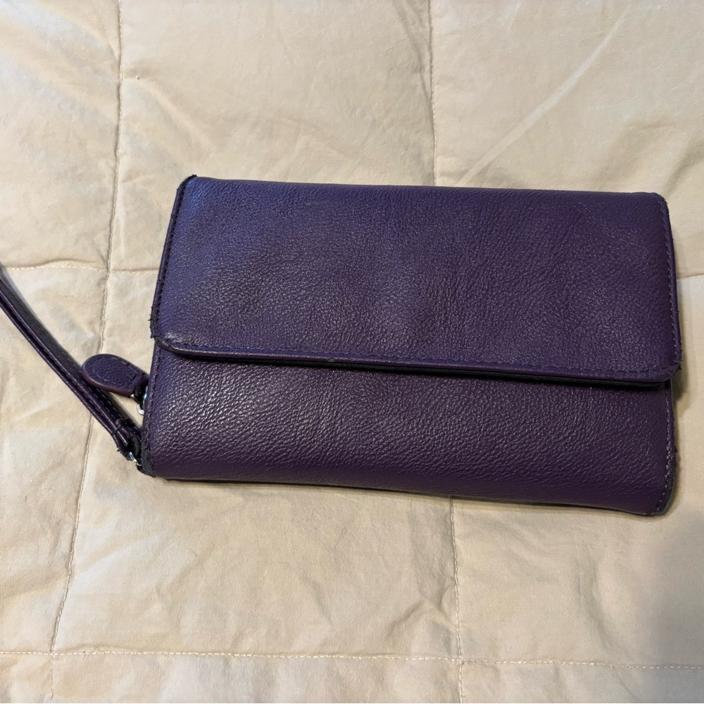 Large Purple Women's Wallet